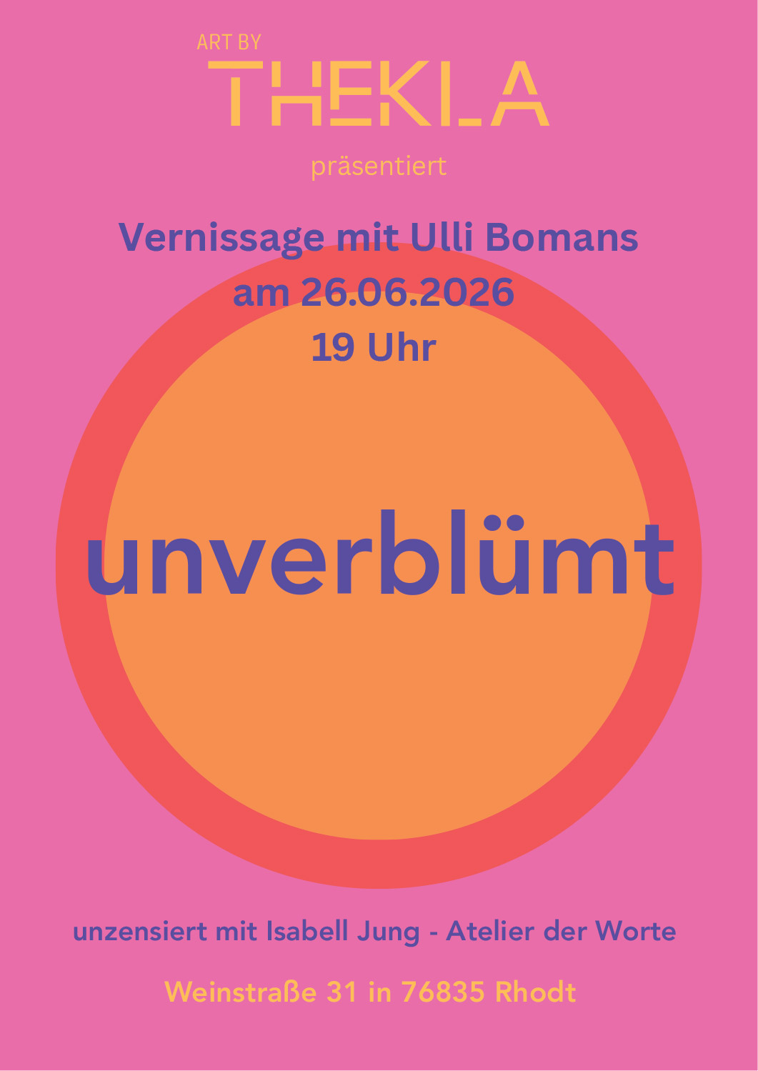 unverblümt | Rhodt